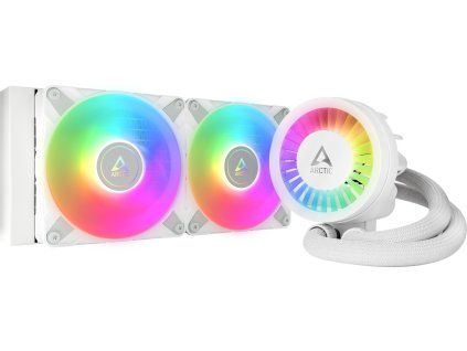Liquid Freezer III 240 ARGB White Rainbow G01 s