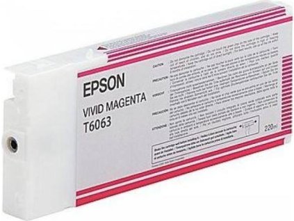 Epson inkoustová náplň/ C13T606300/ StylusPro4800/ 4880/ Vivid Magenta