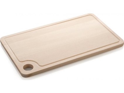 BANQUET Prkénko krájecí dřevěné BRILLANTE 42 x 25 cm, s rýhou