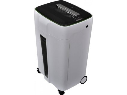 AT skartovač AT-66MC/ řez 2x10 mm/ prac. šíře 240 mm/ kapacita 15 listů/ objem koše 38 l/ stupeň utajení P5/ šedo-bílý