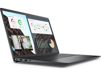 DELL Vostro 15 (3530)/ i3-1305U/ 8GB/ 256GB SSD/ 15.6" FHD/ Intel UHD/ FPR/podsv.kl./ W11H/černá/ 3Y PS on-site