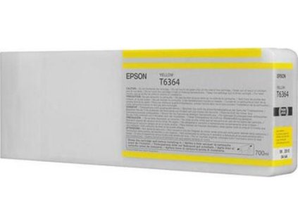 Epson inkoustová náplň/ C13T636400/ StylusPro7900/9900/ Žlutá/ 700ml