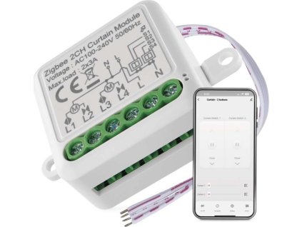 GoSmart modul motorický IP-2122CZ, ZigBee, 2-kanálový