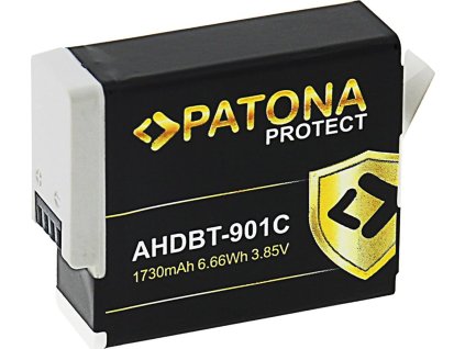 PATONA baterie pro digitální kameru GoPro Hero 9/Hero 10/Hero 11/Hero 12/ 1730mAh Li-Ion Protect Enduro