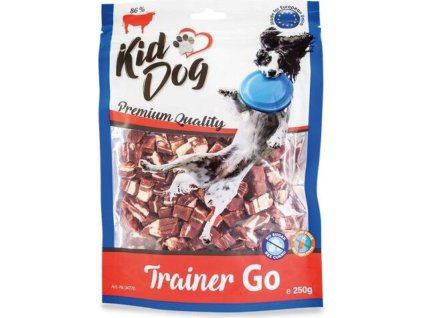 KIDDOG TRAINER GO mini hovězí kostičky 250 g