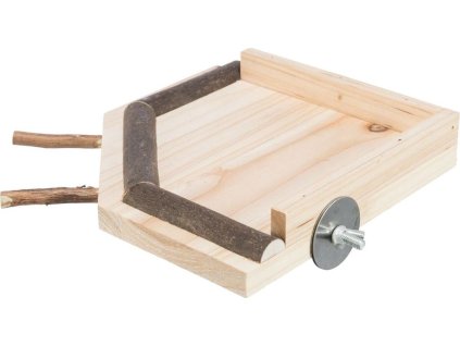 Plošina s bidýlky 19 x 19 cm, dřevo