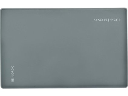 BE NORDIC prostírání, silikon, šedá