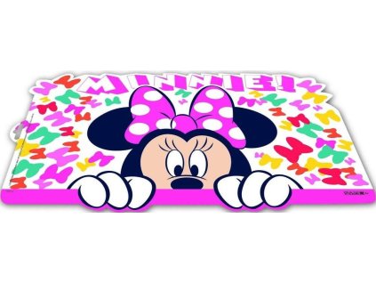 Prostírání plastové tvarované MINNIE BLOOM 43 x 28 cm