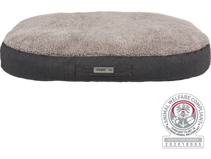 Ortopedický polštář BENDSON Vital, oválný, 80 x 55 cm, tmavě šedá/světle šedá