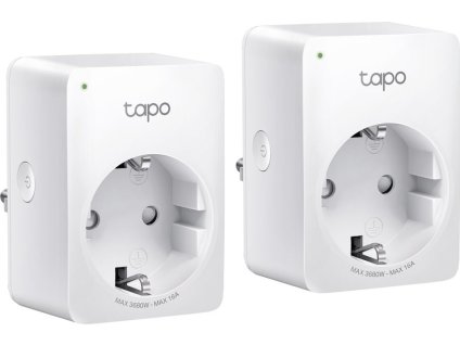TP-Link Tapo P110 chytrá zásuvka s měřením spotřeby, německá verze zásuvky, 2kusy v balení