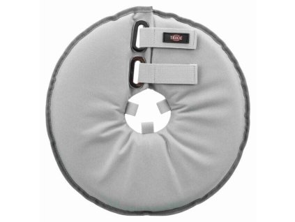 Ochranný měkký límec "disk", polyester/pěna, šedá