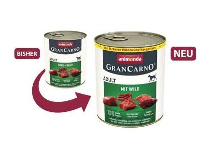 GRANCARNO Adult - se zvěřinou 800 g