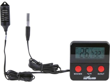 Digitální Thermo-/Hydrometr s dálkovým čidlem (RP 1,50 Kč)
