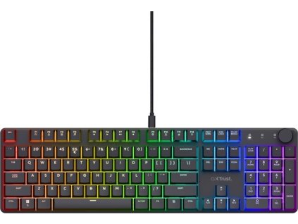 Trust Gaming GXT 866 Torix/Drátová USB/US layout/Černá