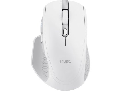 Trust Ozaa+/Kancelářská/Optická/Pro praváky/3 200 DPI/USB+BT/Bílá
