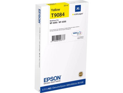 Epson inkoustová náplň/ C13T908440/ Workforce/ WF-6090DW/ 6590/ XL Žlutá