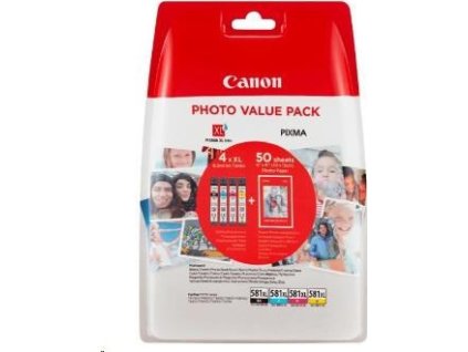 Canon CLI-581XL BK/C/M/Y PHOTO VALUE