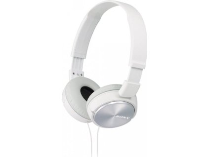 SONY sluchátka náhlavní MDRZX310W/ drátová/ 3,5mm jack/ citlivost 98 dB/mW/ bílá