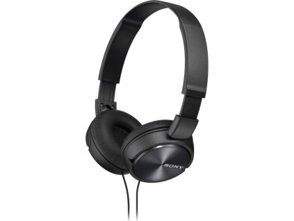 SONY sluchátka náhlavní MDRZX310B/ drátová/ 3,5mm jack/ citlivost 98 dB/mW/ černá