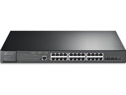 TP-Link TL-SG3428XMP - JetStream 24-Port PoE+ Gigabit L2+ Managed Switch/ 4x 10 Gigabit SFP+ Sloty