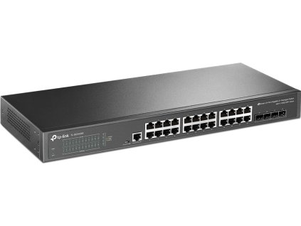 TP-Link TL-SG3428X - JetStream 24-Port Gigabit L2+ Managed Switch/ 4x 10 Gigabit SFP+ Sloty