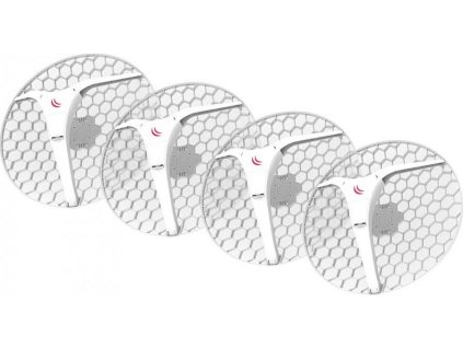MikroTik RouterBOARD LHG XL 5 ac - outdoor klient, anténa 27 dBi, 7°, 802.11a/n/ac, L3 (5GHz), sada 4ks