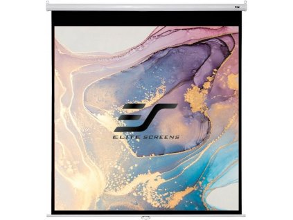 ELITE SCREENS plátno roleta 113" (287cm)/ 1:1/ 203,2×203,2cm/ gain 1.1/ case bílý