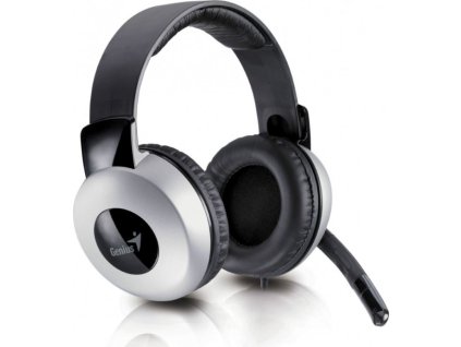 GENIUS headset - HS-05A (stereo sluchátka + mikrofon), svinovací kabel