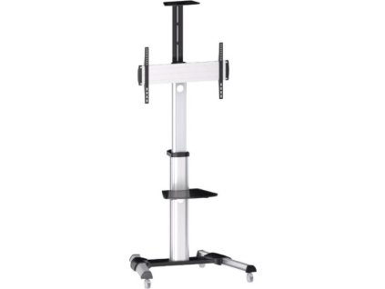 SUNNE by Elite Screens pojízdný TV stolek pro LCD a TV 37 - 70"/ nastavitelná výška/ max. VESA 600x400/ hliníkový