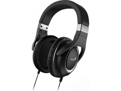 GENIUS headset HS-610/ černý/ 4pin 3,5 mm jack
