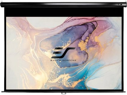 ELITE SCREENS plátno roleta 128" (325,1cm)/ 16:10/ 172,2×275,3cm/ gain 1.1/ case černý