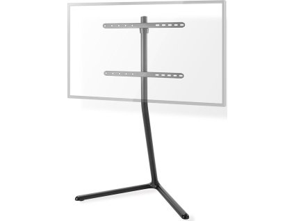 Podlahový TV Stojan | 49 - 70 " | Maximální podporovaná hmotnost obrazovky: 40 kg | Provedení V-vorm | Protiskluzový popruh | Snap-lock | Hliník / Ocel | Černá