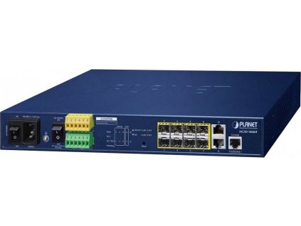 Planet MGSD-10080F Metro L2 switch, 2x1Gb, 6x1Gb SFP, 2x2.5Gb SFP, 36-60VDC, -10~60°C, fanless