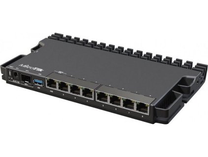 MikroTik RouterBOARD RB5009UG+S+IN, 4x 1,4 GHz, 7x GbE, 1x 2,5 GbE PoE+, USB 3.0, SFP+, L5