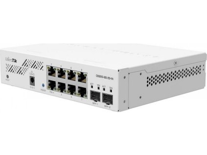Mikrotik managed Switch CSS610-8G-2S+IN, 8x GbE, 2x 10G SFP+, SwO, zdroj