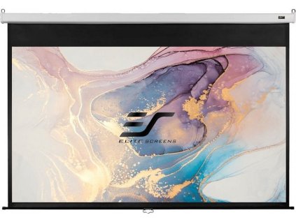 ELITE SCREENS plátno roleta 120" (304,8cm)/ 16:9/ 148,6×264,2cm/ gain 1.1/ case bílý/ 24" drop