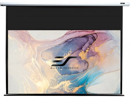 ELITE SCREENS plátno elektrické motorové 100" (254cm)/ 16:9/ 124,5×221,5cm/ gain 1.1/ 24" drop/ case bílý