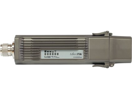 MikroTik RouterBOARD Metal 52 ac outdoor AP/klient 2.4/5 GHz (802.11b/g/n/a/ac), 1× LAN, 64MB RAM, IP55, L4
