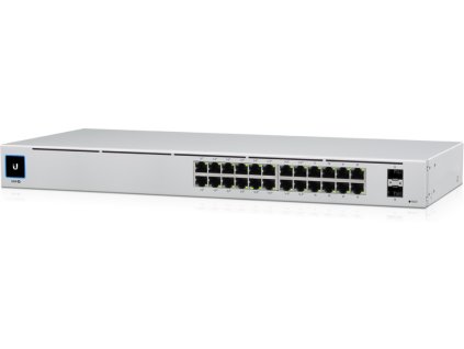 Ubiquiti UniFi Switch 24 PoE - 24x GbE, 2x SFP, 16x PoE+ (PoE budget 95W)