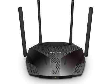 Mercusys MR80X - AX3000 Dual Band Wi-Fi 6 Router, 1x GbE WAN, 3x GbE LAN