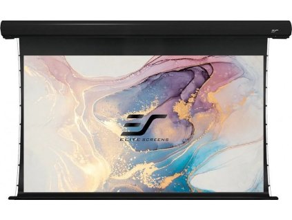 ELITE SCREENS plátno elektrické motorové 110" (279cm)/ 16:9/137,2×243,8cm/ hliníkový case černý/24" drop/MaxWhite FG