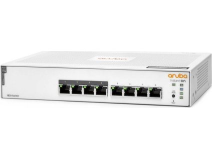 HPE Aruba Instant On 1830 8G 65W Switch (4x RJ45 10/100/1000 + 4x RJ45 10/100/1000 Class4 PoE)