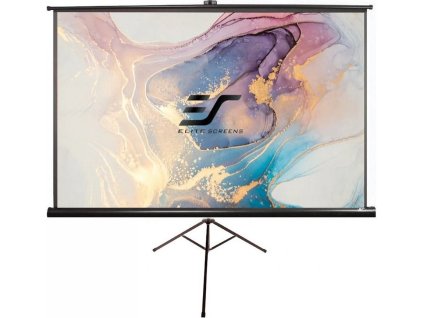 ELITE SCREENS plátno mobilní trojnožka 84" (213,4cm)/ 4:3/ 127×170,2cm/ gain 1.1/ case černý