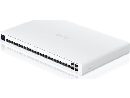 Ubiquiti UISP Switch Pro - 24x GbE, 4x SFP+, 16x PoE Out 27V (PoE budget 220 W)