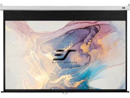ELITE SCREENS plátno roleta 120" (304,8cm)/ 16:9/ 149,4×265,7cm/ gain 1.1/ case bílý/ MaxWhite FG/ slow retract