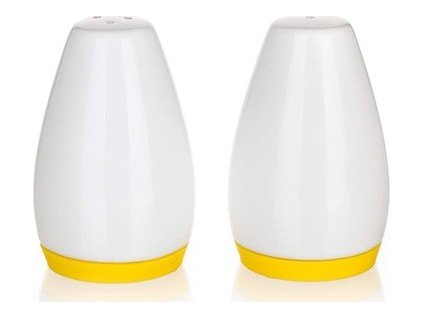 BANQUET Sada solnička a pepřenka COLOR PLUS Yellow 8,6 cm, 2 ks