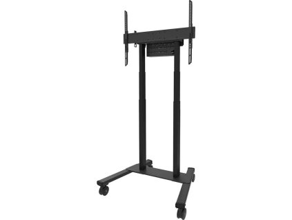 Neomounts FL55-875BL1/Držák displeje/vozík/55-100"/4 kolečka/VESA 800X600/nosn. 110kg/mot. nast.výšky/černý