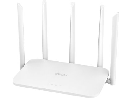 Imou Wi-Fi router HX21/ Wi-Fi IEEE 802.11b/g/n (2.4GHz)/ IEEE 802.11a/n/ac (5GHz)/ 3x LAN/ 1x WAN/ bílý