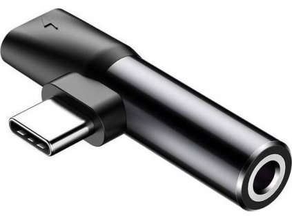 Baseus audio rozbočovač L41 s koncovkami USB-C samec / USB-C samice /3,5mm Jack samice, če