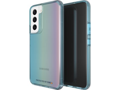 ZAGG GEAR4 Milan kryt SG S22 Plus transparentní tyrkys